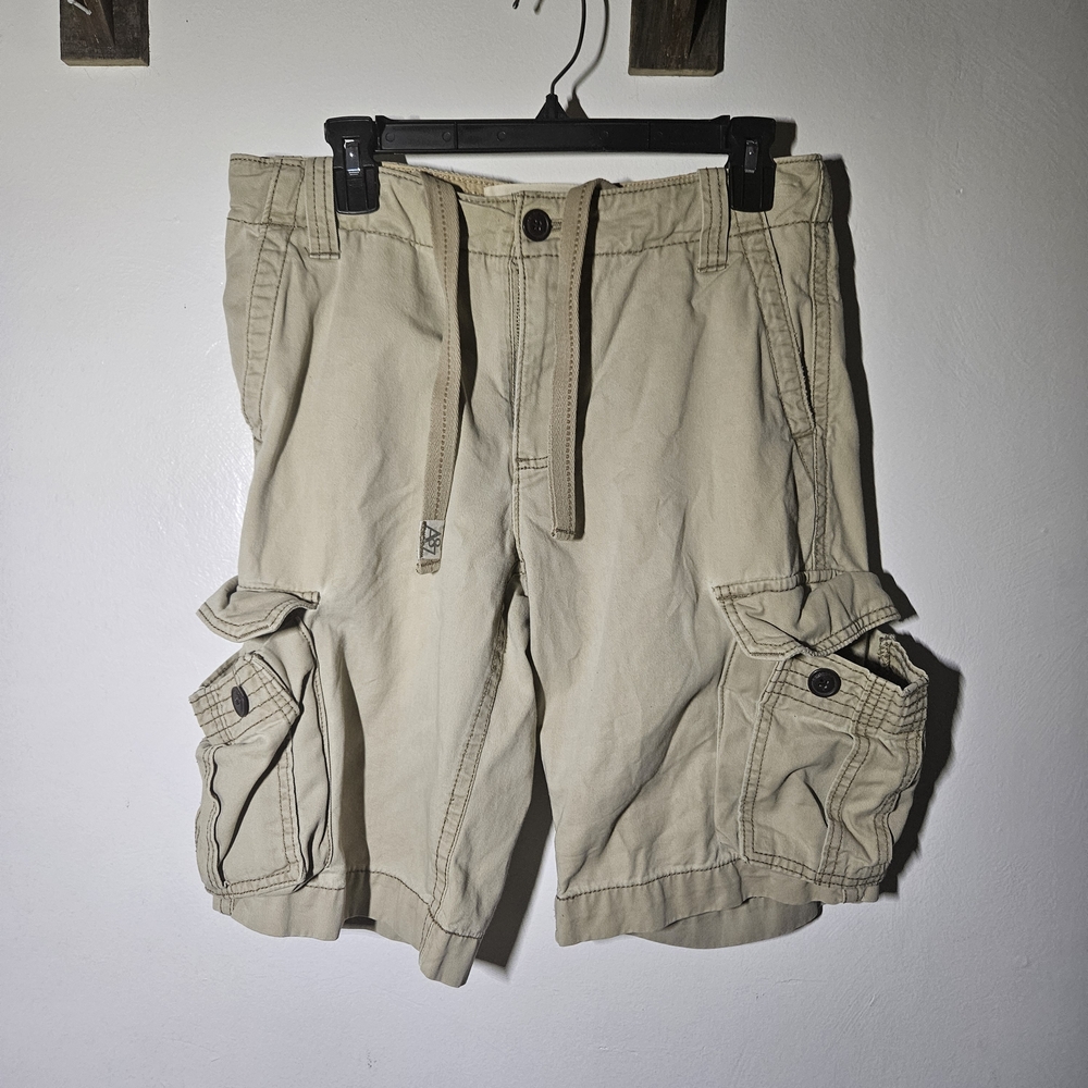 Aeropostale Men's Beige Cargo Shorts